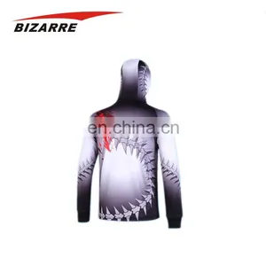 Wholesale Custom Graphic Sublimation uv Protection Fishing Shirt thumbnail-2