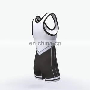 2016 Custom Made Wrestling Wear/Wrestling Singlet/triathlon Jersey With Print Logo thumbnail-2