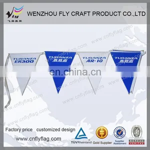 China Supplier Factory Price Birthday Party Decoration Triangle String Flags thumbnail-3