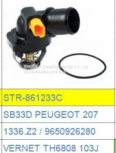 For PEUGEOT Thermostat and Thermostat Housing 1336.Z2 9650926280 thumbnail-1