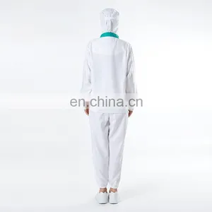 Fashion 100%Polyester White Food Factory Uniform thumbnail-5
