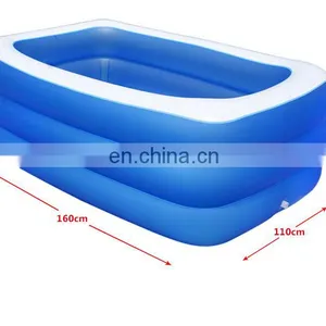 SUNWAY High Quality PVC Above Ground Removeable Square Adult Kids Inflatable Swimming Pool Durable Pvc Inflatable Swimming Pool thumbnail-4