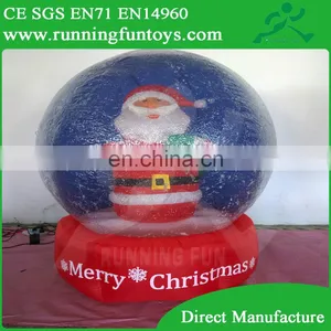 Hot Sale Mini Snow Globe, Christmas Inflatable, Inflatable Christmas Decoration for Sale thumbnail-1