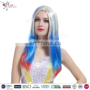 2017 Styler Brand Fashion Rainbow Wig for Party Carnival thumbnail-1