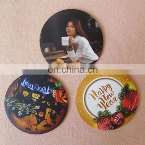 Full Color Printing Drink Beer Silicone Cup Coaster Set for Promotion thumbnail-2