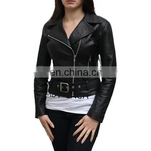 Cowhide/ Sheepskin/ Napa/ Goatskin Leather Jacket, Leather Jacket, HLI-fine Quality Leather Jacket thumbnail-2