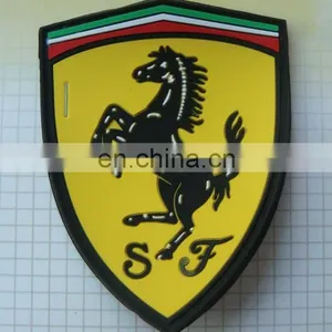 Soft Rubber PVC Clothing Badge thumbnail-1