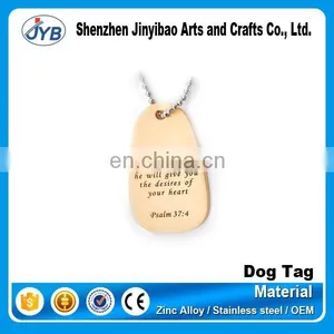 Made in China Custom Gold Metal Brand Tag Wholesale thumbnail-2