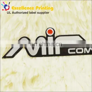 Custom Private Sticker Car Metal Nameplate thumbnail-5