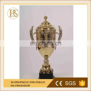 no Minimum Order Quantity Wholesale Gold Plating Metal Trophy thumbnail-2