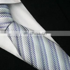 School Ties,stripe Narrow 100% Silk Man's Ties thumbnail-1