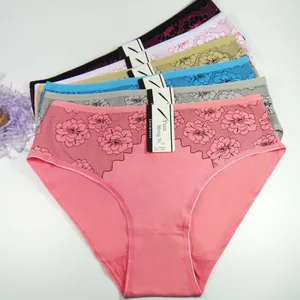 Yun Meng Ni Sexy Underwear For Women Flower Printing Girls Briefs Cotton Women's Panties thumbnail-1