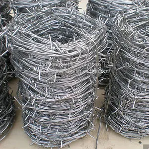 Galvanized Barbed Wire thumbnail-2