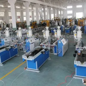 High Quality HDPE Single Wall Corrugated Pipe Extrusion Line Machinery thumbnail-4