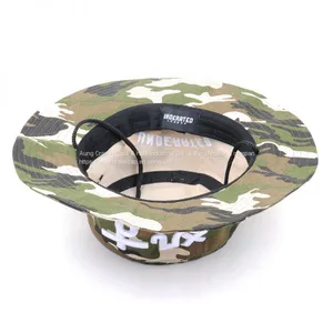 Custom Fashion Short Brim Cotton Bucket Hat thumbnail-4