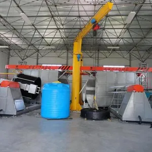 4 Arms Shuttle Rotomolding Machine thumbnail-5