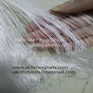 210d/3ply Nylon Multifilament Fishing Nets, 5mmsq-20mmsq, OEM for Italy Market. (red de Pesca) thumbnail-1