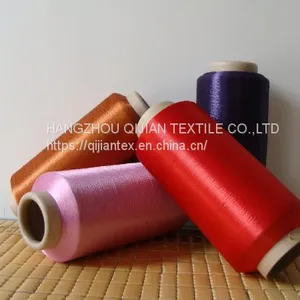 DYED DTY 75D/120TPM For Weft Yarn thumbnail-1