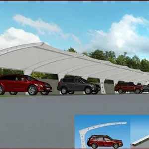 Tension Membrane Anti Ultraviolet Parking Membrane thumbnail-3