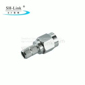SMA Male Crimp Solder Connector for RG58 LMR-195 RG142 Cable thumbnail-3