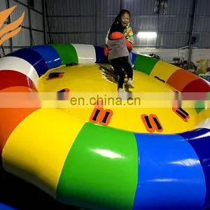 Giant Water Towable Ski Tube Saturn Rocker Inflatable Water Disco Boat thumbnail-1