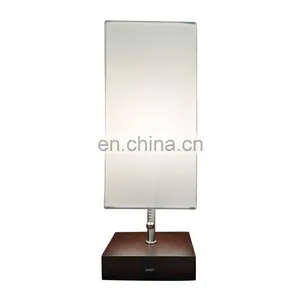 Nordic Modern Domestic and International Hotel Table Lamp Bedside Double Charging USB Table Lamp thumbnail-3