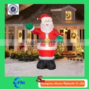 Wholesale Christmas Decorations, Cheap Christmas Ornament Inflatable Santa for Sale thumbnail-4