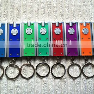 Custom Printing Logo Keychain Led Squeeze Light Key Fob Lighting thumbnail-4