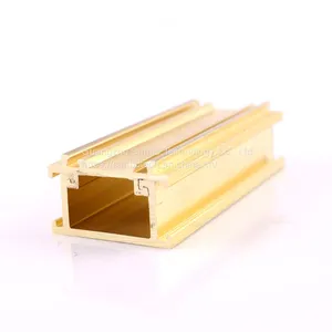 Customized Extruded Brass Profile Brass Window Track thumbnail-2
