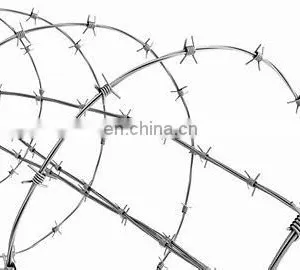 Hot Dipped Galvanized PVC Coated Razor Wire Fence thumbnail-4