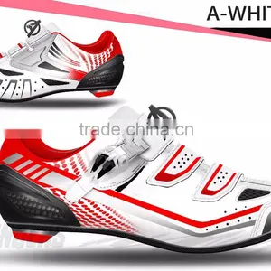 Customized High Quality Light Carbon Sole Road Bike Racing Cycling Shoe thumbnail-1