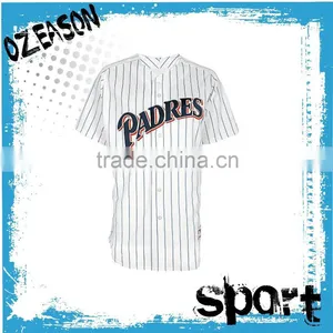 Pinstripe Baseball T Shirt,Cheap Wholesale Plain Baseball Jerseys thumbnail-1