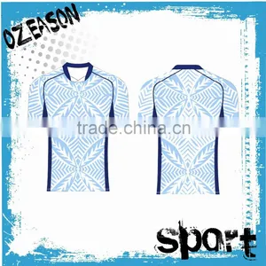 Dry Fit Sublimated Oem Design Promotional Rugby Practice Training Jersey for Sale thumbnail-1