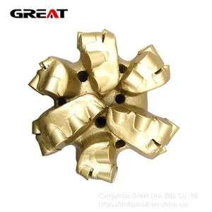 Factory Price Mining Oil Water Well Drill Matrix Body Pdc Rock Drill Bits thumbnail-1