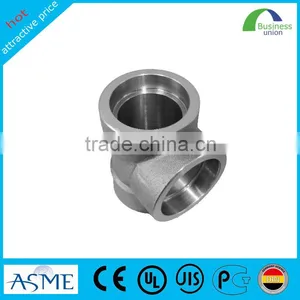 China Supplier Stainless Steel Pipe Fitting Welding Tee thumbnail-1