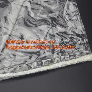 DRY CLEANING GARMENT BAG COVER, SANITARY LAUNDRY BAG, HOTEL, LAUNDRY STORE, CLEANING SUPPLIES,HANGER thumbnail-2