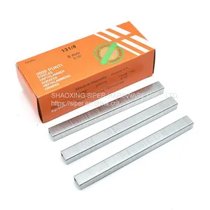 Hardware Fastener Nails Factory Price Durable Quality Model 13series 13/6 13/8 131/6 131/8 Furniture Staples thumbnail-1