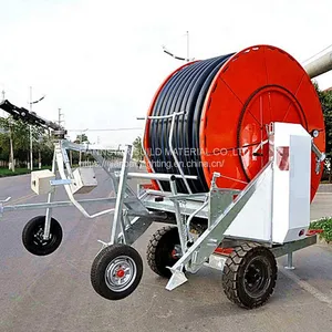 75-300 Agricultural Hose Reel Irrigation Machine Farm Sprinkler Equipment thumbnail-1