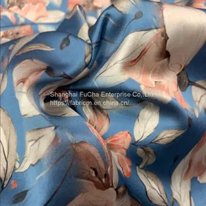 Wholesale In Stock Poplin Cotton Digital Fabric Printing Custom thumbnail-3