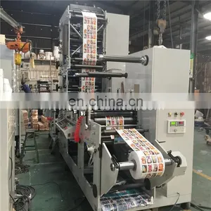 UTR480 Multicolor Electric Pad Sticky Note Flexo Printing Machine, Cardboard Box Roll Flexographic Printer Machinery thumbnail-4