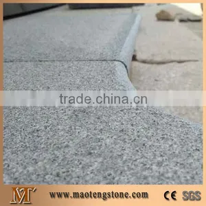 Honed Basalt Swimming Pool Coping Tiles, China Grey Basalt Swimming Pool Coping thumbnail-3