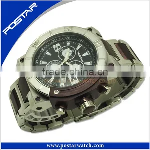 High Quality Alloy Quartz Watch With Alloy Band Multfunction Watch thumbnail-3