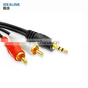 Low Price to 2 Rca Audio Cable 3.5mm Output Cable Rca Video Audio Cable thumbnail-1