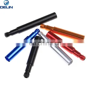 Aluminum Alloy Anodized F/V Extension for Fixed Road Bike Rims Presta Valve Extender thumbnail-1