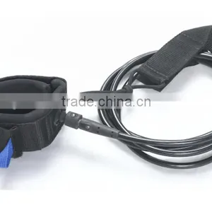 ISUP Leash in Black Color Coiled Leash With Double Swivels thumbnail-5