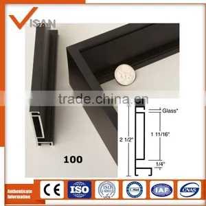 Factory Hot Sale Aluminum Picture Frame Profile, Aluminum Extrusion for Picture Frame thumbnail-1