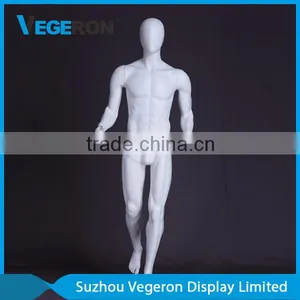Sport Fiberglass Abstract Male Mannequin thumbnail-1