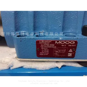 Moog Field Adjustable High Dynamic Response High Flow Density Valve D792-4034 thumbnail-1