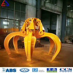 Large Industrial-Grade, High-Efficiency Electro-Hydraulic Scrap Grabs thumbnail-4