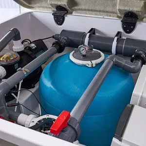 Model PK8015 Four System Inside Material Fiberglass Water Treatment Swimming Pool Filter System thumbnail-6